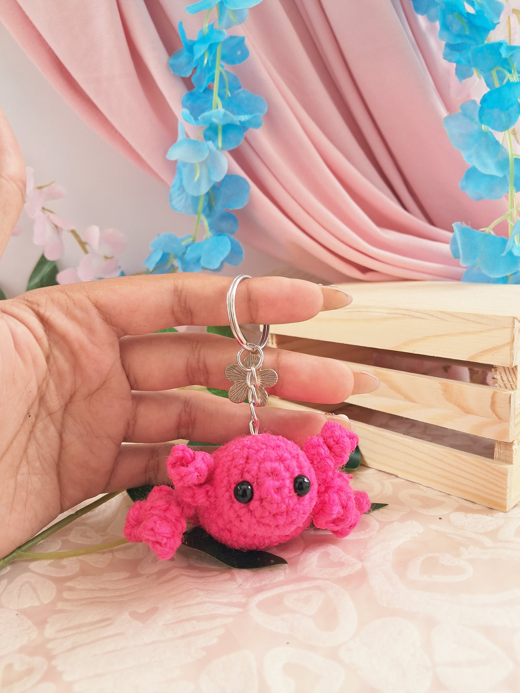 Mini Spider Keychain Collection