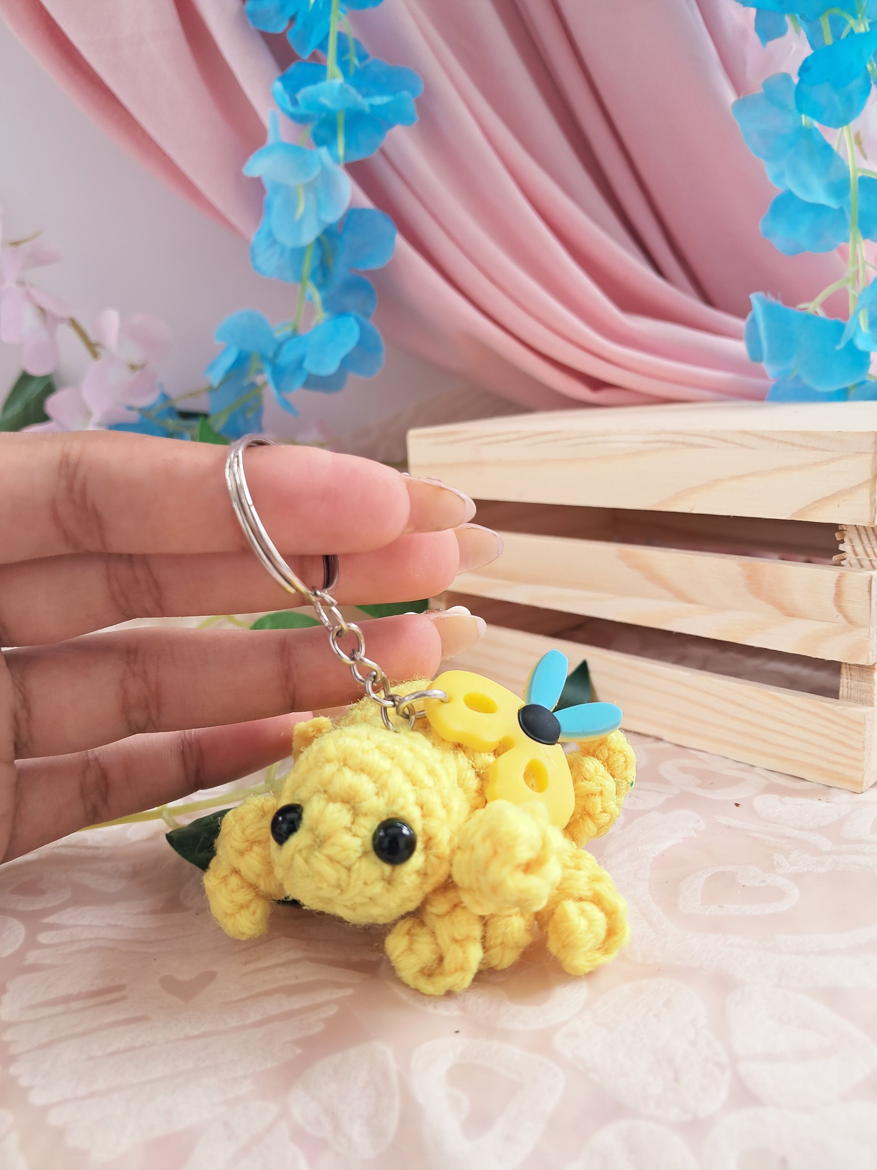 Mini Spider Keychain Collection