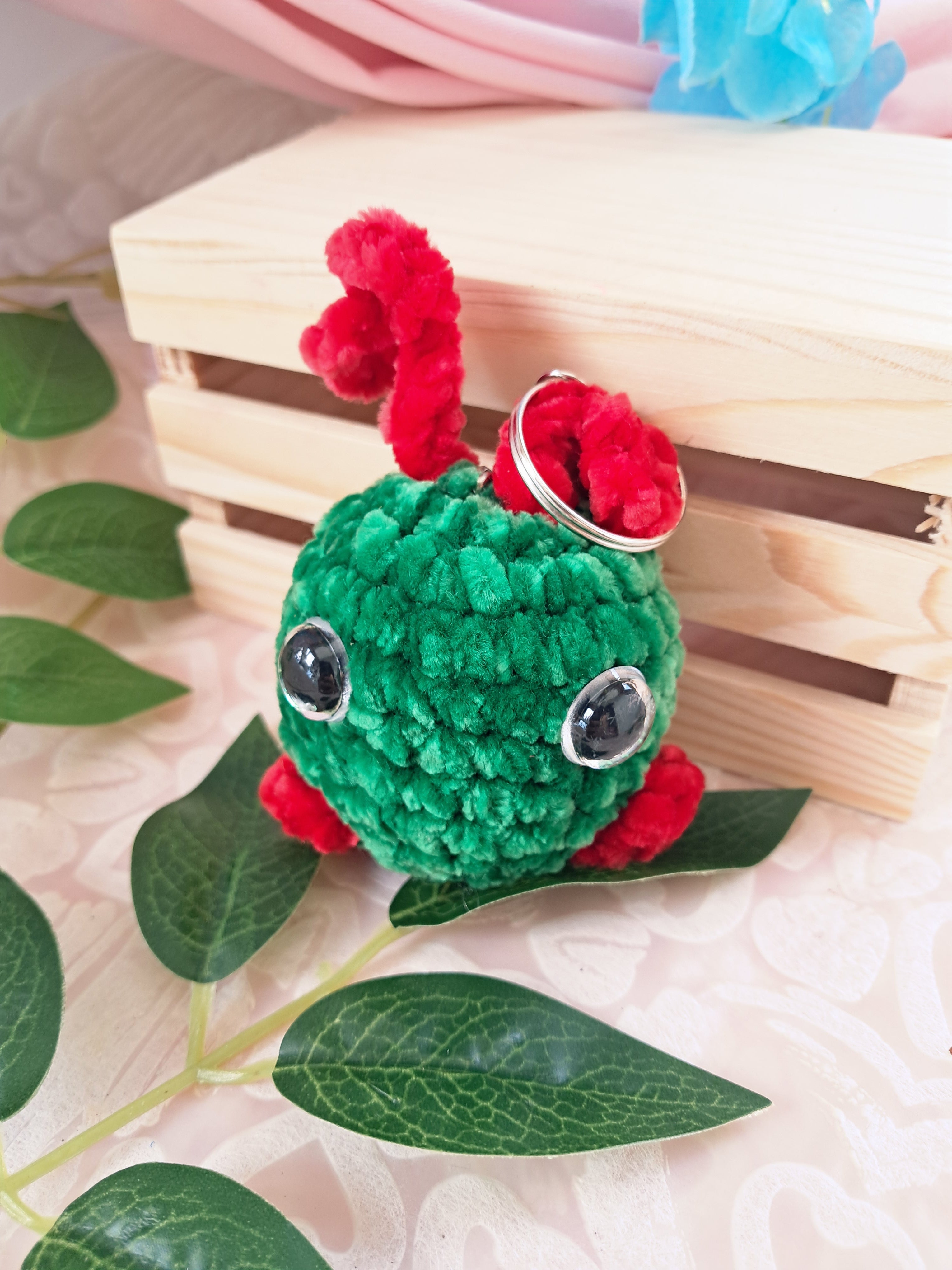 Alien Bug Friends Keychain