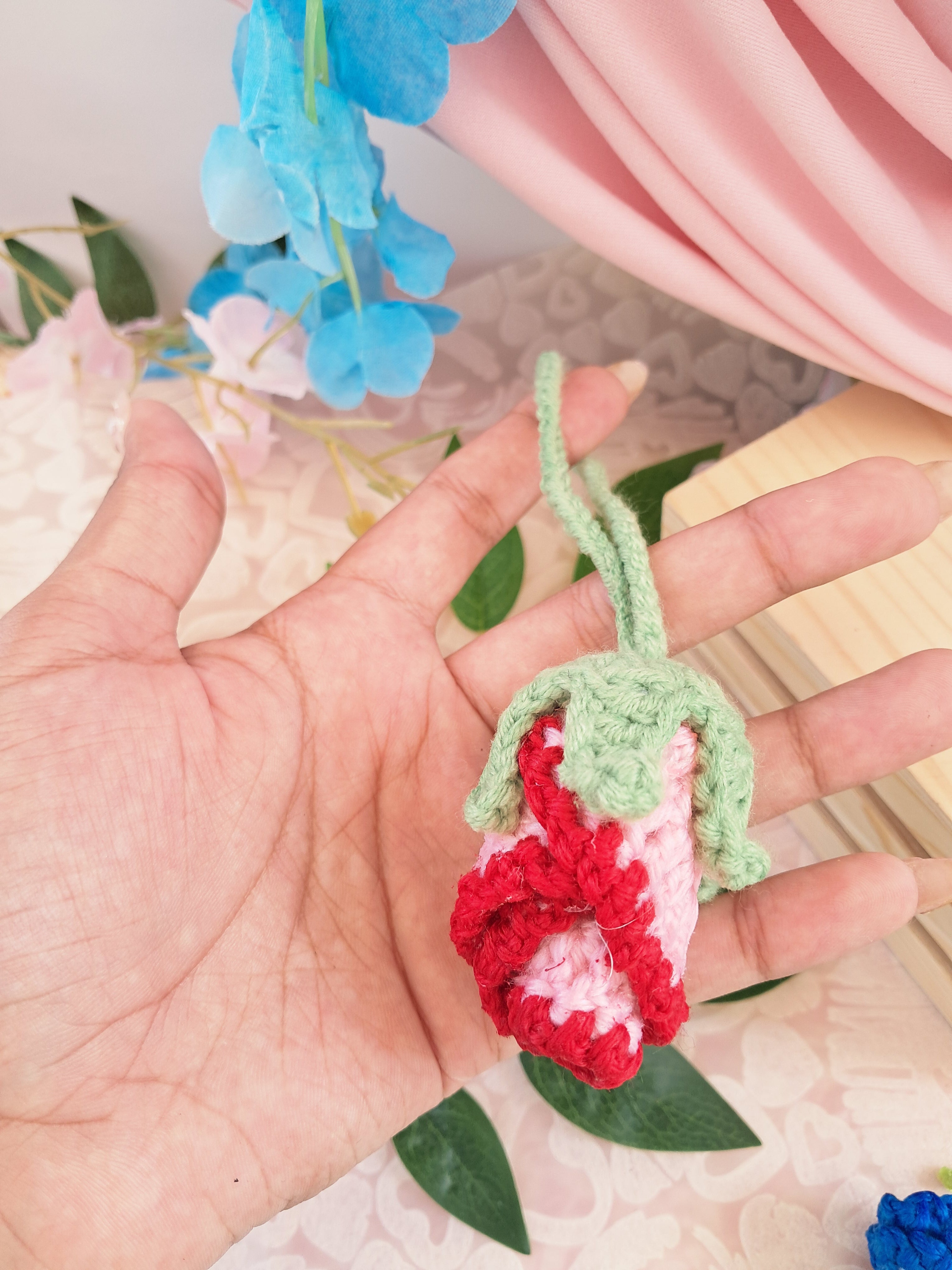Rose Keychain