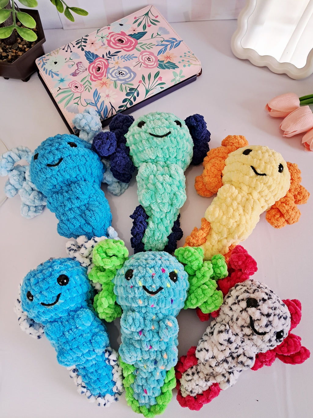 Mini Axolotl Plush