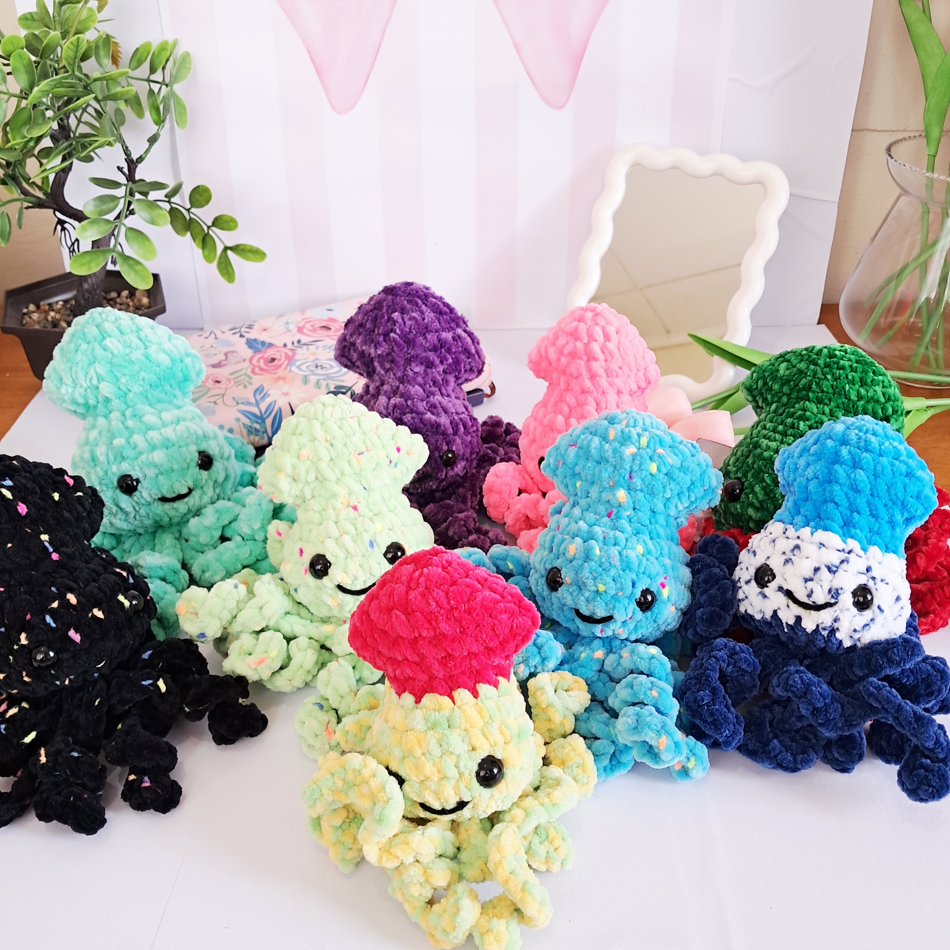 Squid Plushies
