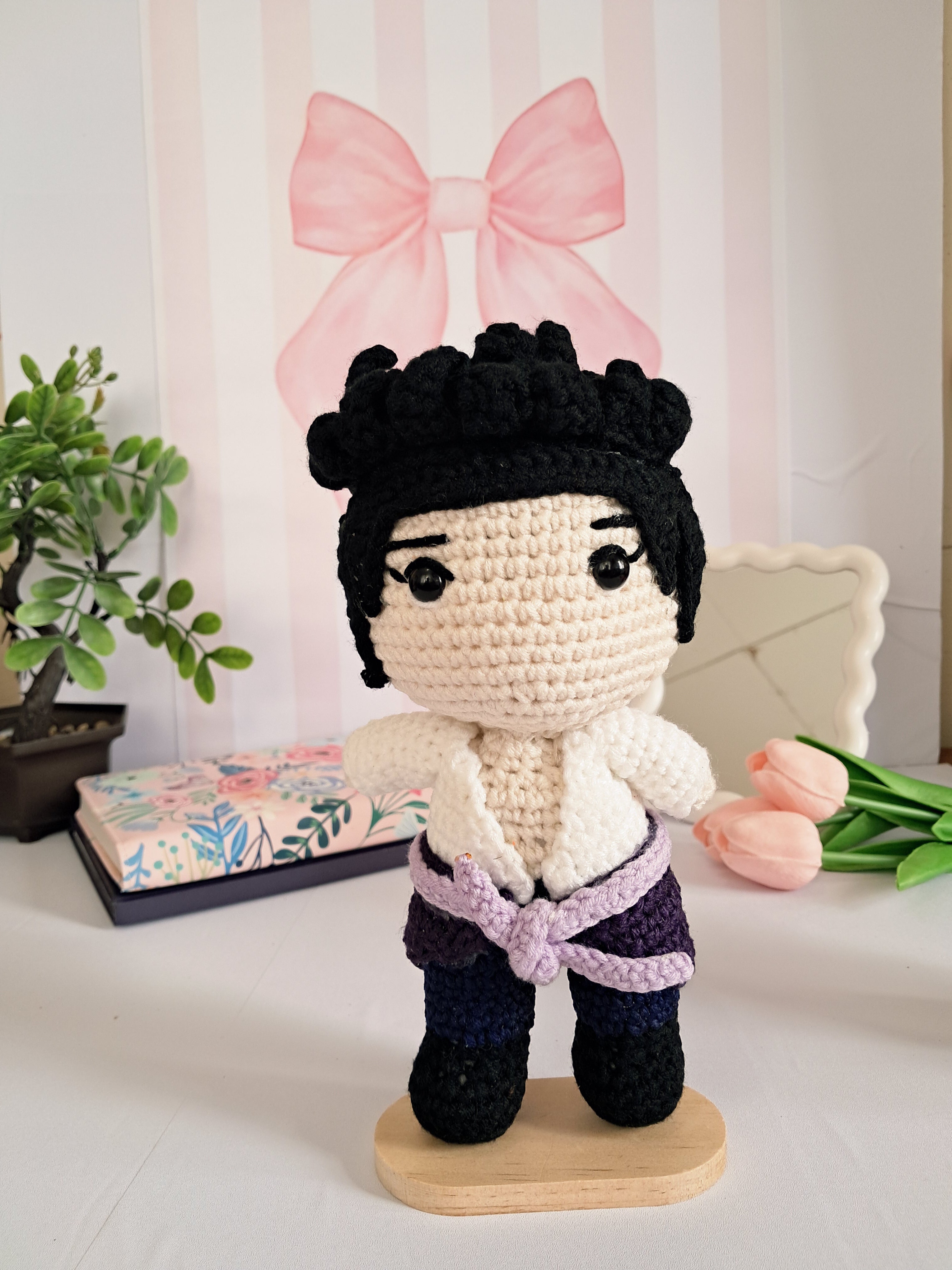 Naruto & Sasuke Crochet Dolls