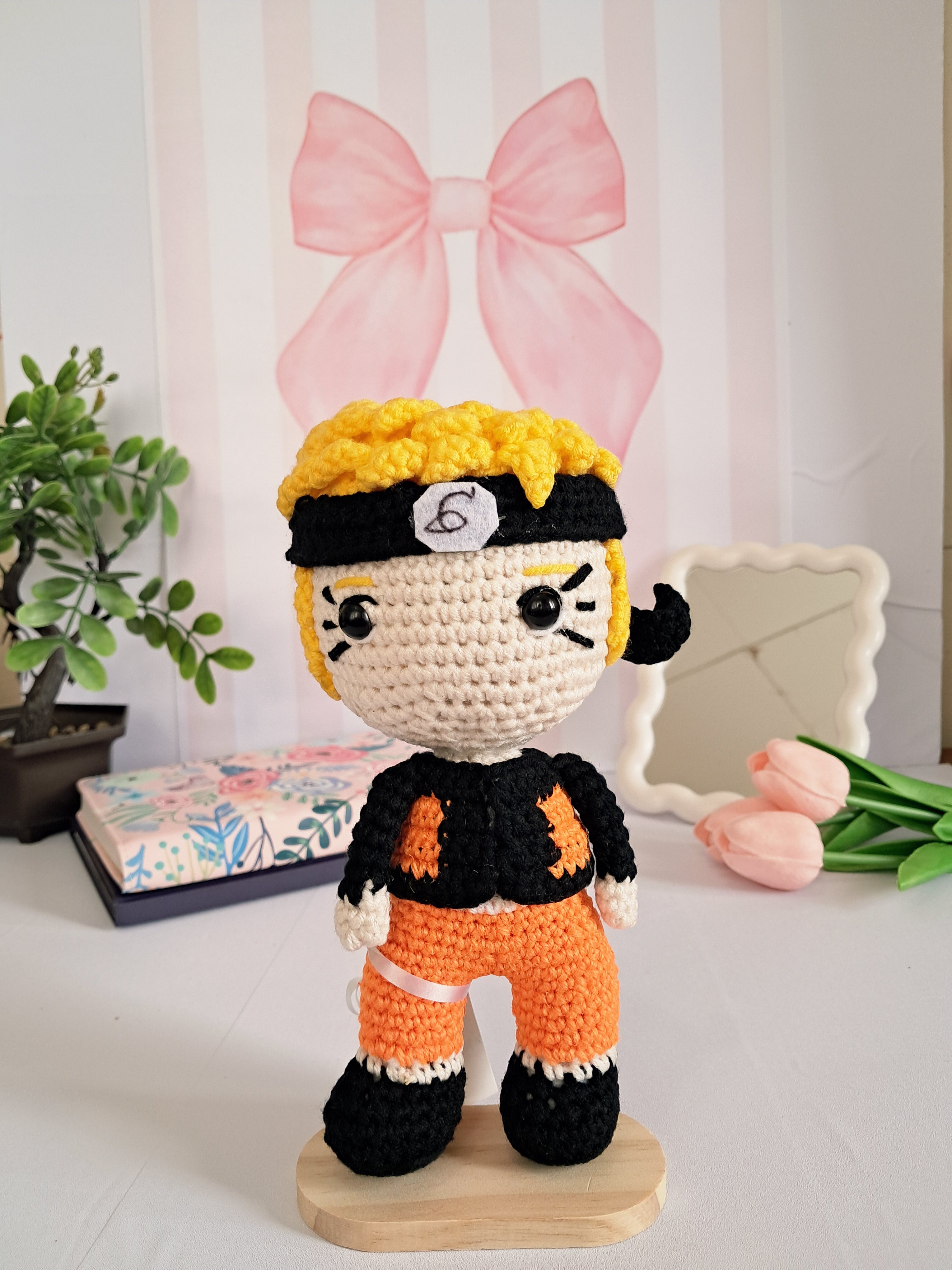 Naruto & Sasuke Crochet Dolls