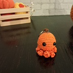 Fall Octopus Keychain