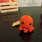 Fall Octopus Keychain